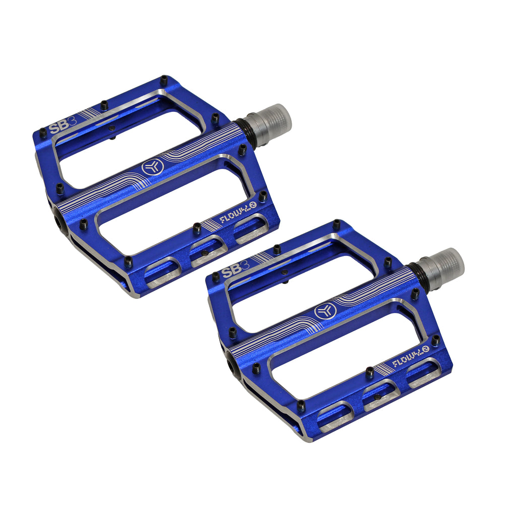 Pédales Plates VTT SB3 Flowy AM 2 Aluminium All Mountain