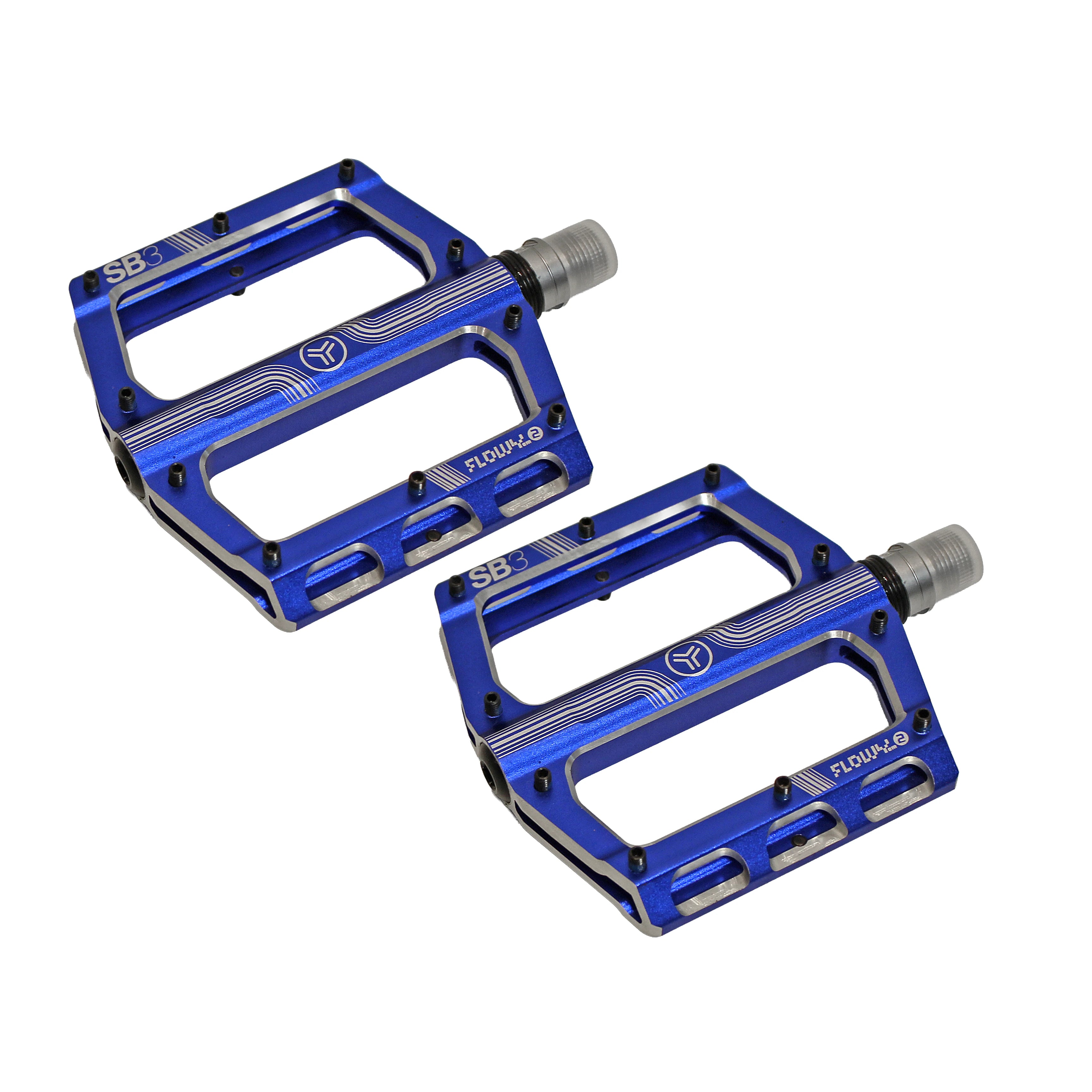Pédales Plates VTT SB3 Flowy AM 2 Aluminium All Mountain