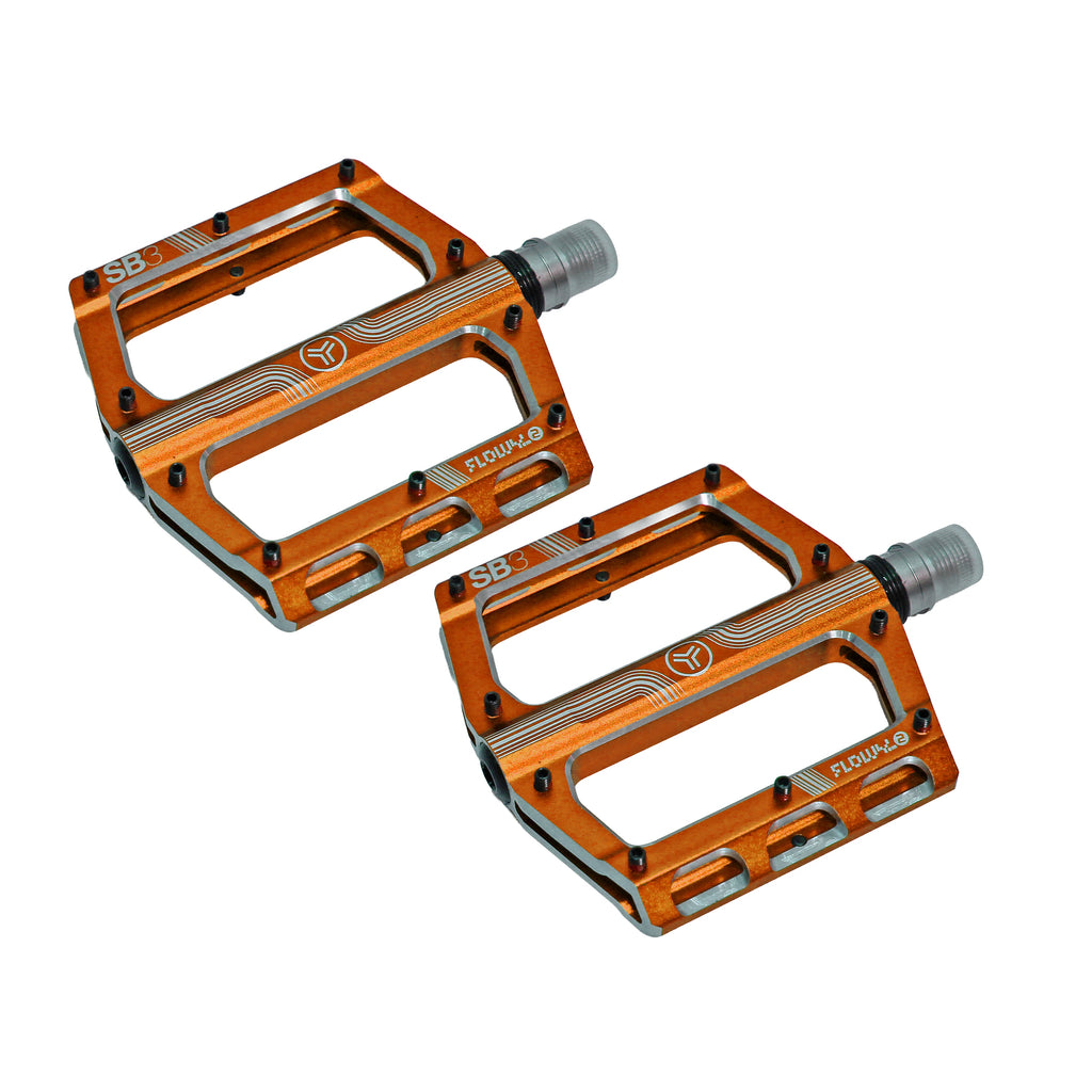 Pédales Plates VTT SB3 Flowy AM 2 Aluminium All Mountain
