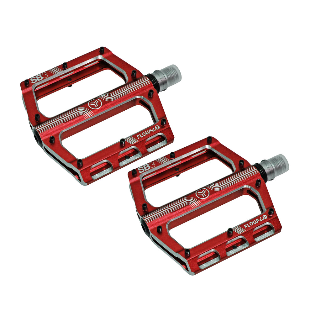 Pédales Plates VTT SB3 Flowy AM 2 Aluminium All Mountain