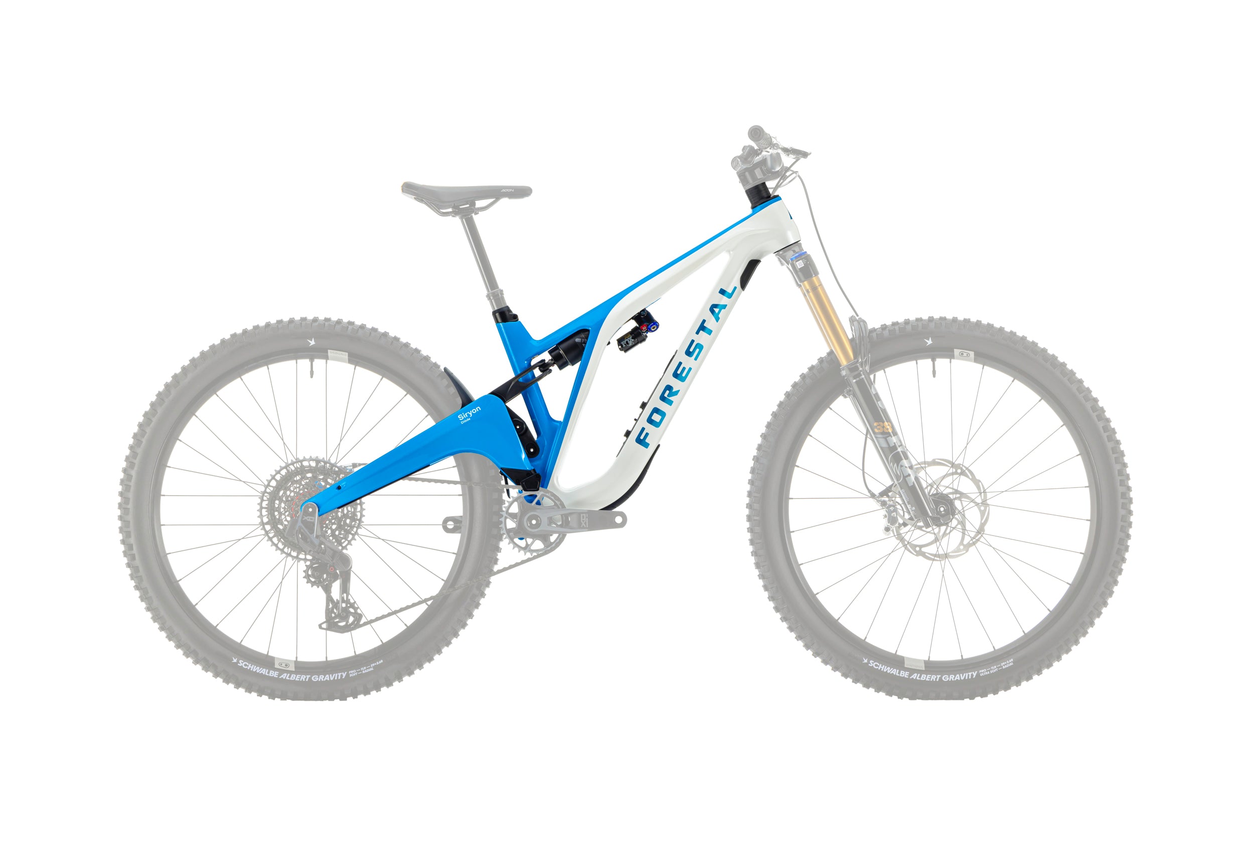 Cadre VTT Forestal Syrion Carbone 170 mm 29" – Neuf