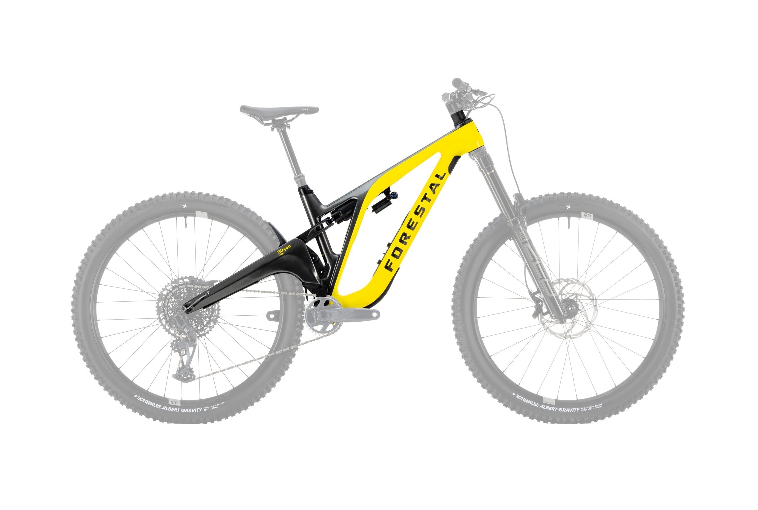 Cadre VTT Forestal Syrion Carbone 170 mm 29" – Neuf